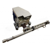 Привод дверей кабины в сборе ( проем 1200 мм, водило,  двигатель,  редуктор) ЩЛЗ