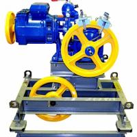 Лебедка на базе редуктора Montanari м 73 (1/52) 0.71 м/с