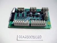 Электронная плата RS18 удаленной станции, разъемы вверх, OTIS  GEA25005C20