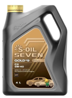 Масло моторное S-OIL 7 GOLD #9 C3 5W-40 (4л) - E107757 Масло моторное S-OIL 7 GOLD #9 C3 5W-40 (4л) - E107757