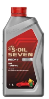 Масло моторное S-OIL 7 RED #7 SN 10W-40 (1л) Масло моторное S-OIL 7 RED #7 SN 10W-40 (1л)