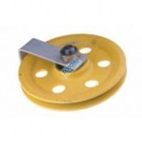 Блок натяжного устройства d=200мм под канат 7,8мм в сборе 0411.01.00.030 МЛЗ