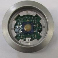 Кнопочный модуль, серебряный пластиковый ободок, янтарная подсветка KM804342G06 Kone