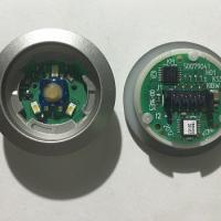 Кнопочный модуль, серебряный пластиковый ободок, белая подсветка KM804343G08 Kone