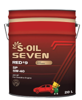 Масло моторное S-OIL 7 RED #9 SP 5W-40 (20л) Масло моторное S-OIL 7 RED #9 SP 5W-40 (20л)