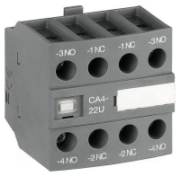 1SBN010140R1022 блок-контакт фронтальный CA4-22E (2NO+2NC) для AF26...AF96, 4A-AC15