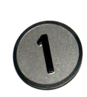 Экран кнопки 1го этажа KONE KM801054g001