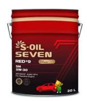 Масло моторное S-OIL 7 RED #9 SN 5W-30 (20л) Масло моторное S-OIL 7 RED #9 SN 5W-30 (20л)