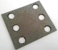 Прокладка под вкладыш башмака кабины L-10 6 отв. Schindler