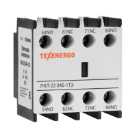 Приставка контактная ПКЛ-22 04Б-1ТЭ 10А 2НО+2НЗ Теxenergo белая 