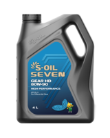 Масло трансмиссионное 80W90 S-OIL 7 GEAR HD (4л) - E107804 Масло трансмиссионное 80W90 S-OIL 7 GEAR HD (4л) - E107804