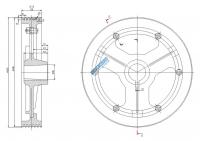 Шкив канатоведущий 650х6х10,5 0501.02.00.020 МЛЗ Шкив канатоведущий 650х6х10,5 0501.02.00.020 МЛЗ