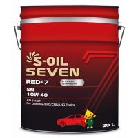 Масло моторное S-OIL 7 RED #7 SN 10W-40 (20л) Масло моторное S-OIL 7 RED #7 SN 10W-40 (20л)