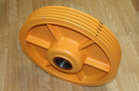 Квш ø 520мм канавки 6x11мм тип "V" 35° с подрезом 97° шаг P18 L.115мм  для лебедки  TORO