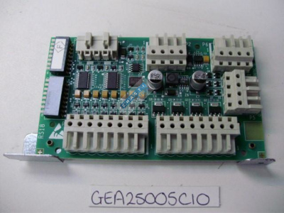 Электронная плата RS18 удаленной станции, разъемы вбок, OTIS  GEA25005C10