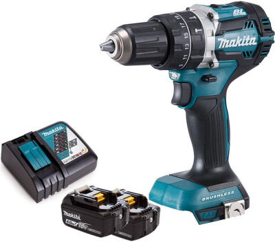 Аккумуляторная ударная дрель-шуруповерт MAKITA LXT DHP489Z