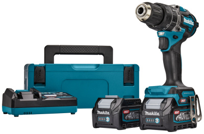 Аккумуляторная ударная дрель-шуруповерт MAKITA XGT  HP002GD201