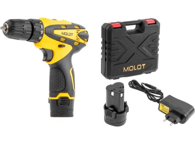 Аккумуляторная дрель-шуруповерт MOLOT MBD 1215 Dli