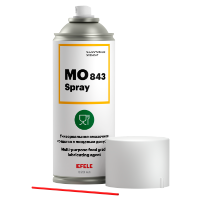 Универсальное смазочное средство с пищевым допуском EFELE MO-843 SPRAY (520 мл)