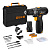 Дрель-шуруповерт аккумуляторная DEKO GCD12DU3 SET 5