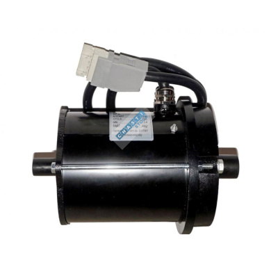 Электродвигатель 200W 220V 1000RPM привода дверей HSDS D2200, плоский разъем, OTIS 2000/GEN2  FBA24350AM2
