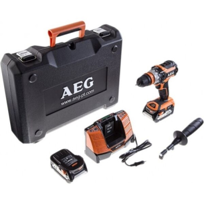 Аккумуляторная дрель-шуруповерт AEG BSB18CBLLI-502C