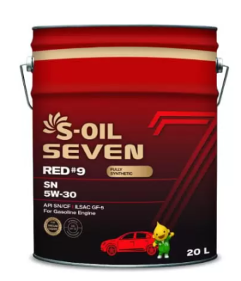 Масло моторное S-OIL 7 RED #9 SN 5W-30 (20л)