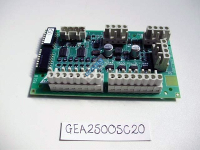 Электронная плата RS18 удаленной станции, разъемы вверх, OTIS  GEA25005C20