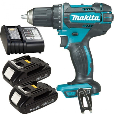 Аккумуляторная дрель-шуруповерт MAKITA LXT DDF 482 SYE