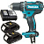 Аккумуляторная дрель-шуруповерт MAKITA LXT DDF 482 SYE