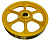 Шкив канатоведущий 620х4х12 ZAA260A2