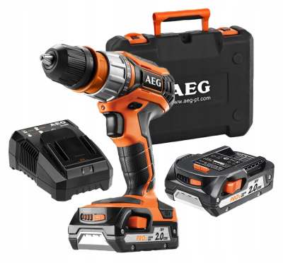 Аккумуляторная дрель-шуруповерт AEG BS18C2XLI-202C