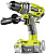 Аккумуляторный ударная дрель-шуруповерт RYOBI R18PD7-220B