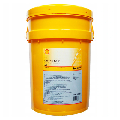 Масло компрессорное Shell Corena S3 R68  (20 л)