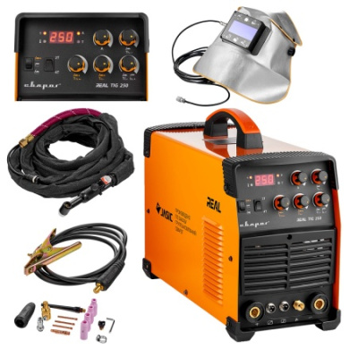 Сварочный аппарат Svarog REAL TIG 251 (W229) ColdTIG + маска