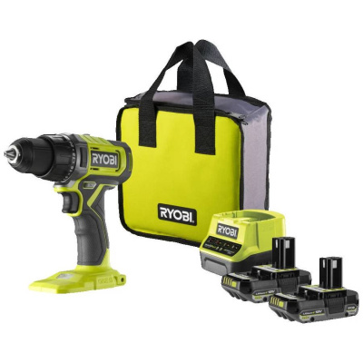 Аккумуляторный дрель-шуруповерт RYOBI HP RDD18-2C42S