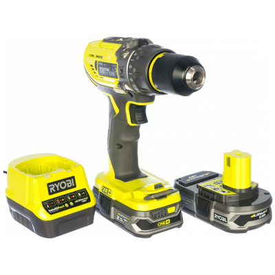 Аккумуляторный ударная дрель-шуруповерт RYOBI RPD18-2C42S